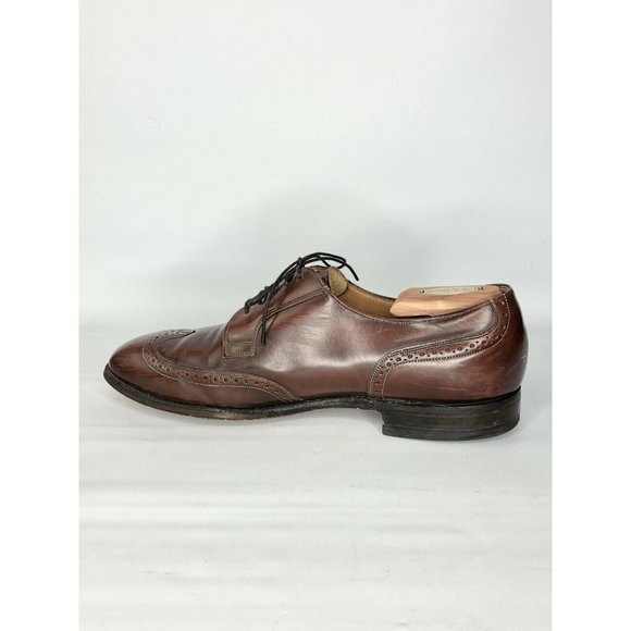 Johnston Murphy Optima Men’s Brown Leather Wingtip - Picture 6 of 11